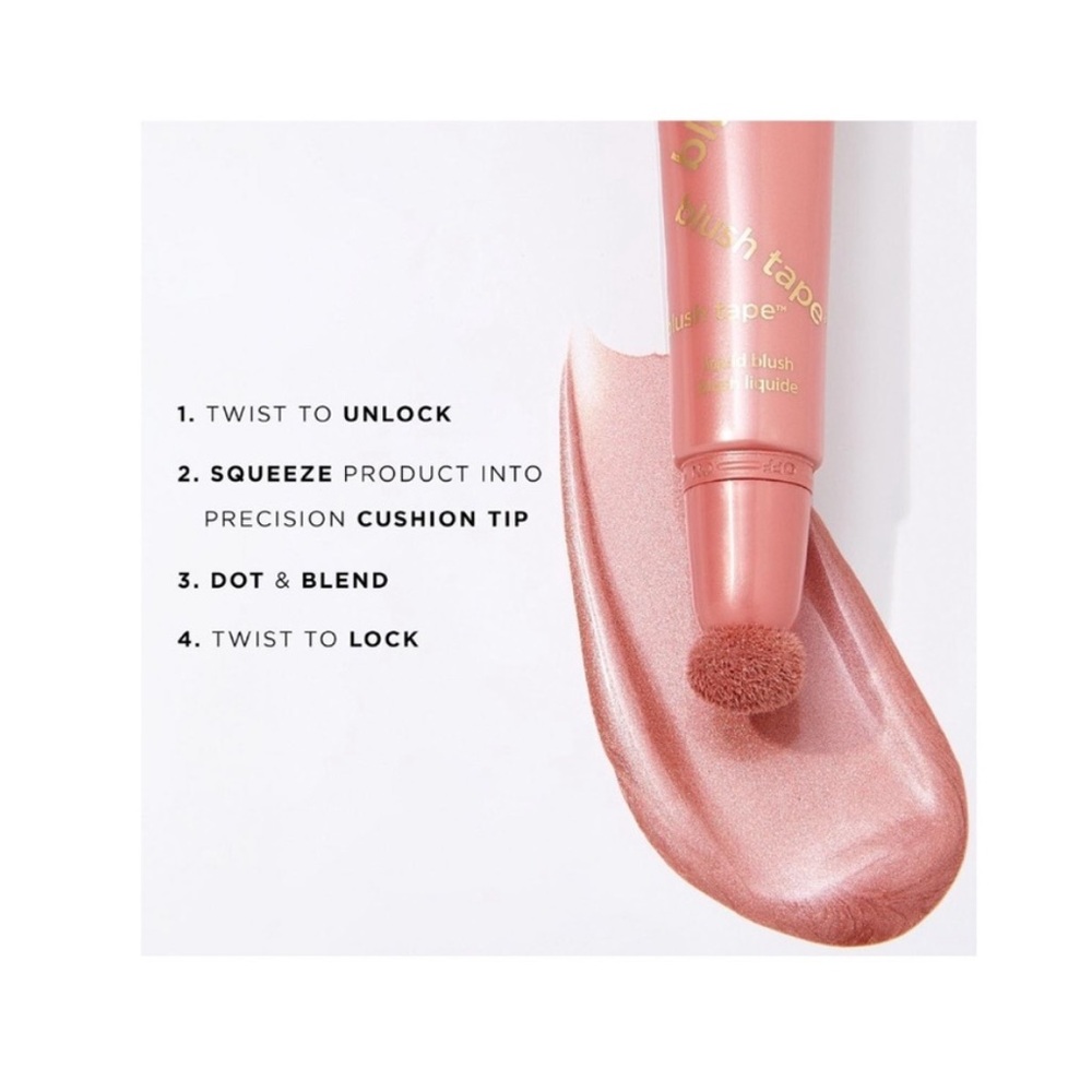NEW Tarte Berry Blush Tape Liquid Blush - Picture 3 of 3
